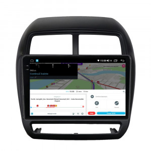 Navigatie dedicata cu Android Mitsubishi ASX 2016 - 2019, 8GB RAM, Radio GPS Dual Zone, Display 2K QLED 9.5" Touchscreen, Internet Wi-Fi si slot SIM 4G, Bluetooth, MirrorLink, USB, Waze 112837