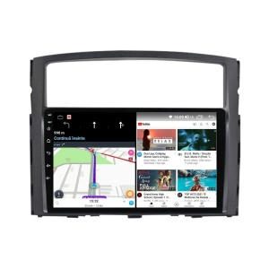 Navigatie dedicata cu Android Mitsubishi Pajero IV 2006 - 2018, 4GB RAM, Radio GPS Dual Zone, Display HD IPS 9" Touchscreen, Internet Wi-Fi, Bluetooth, MirrorLink, USB - Img 7