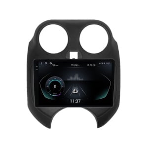 Navigatie dedicata cu Android Nissan Micra IV 2010 - 2013, 12GB RAM, Radio GPS Dual Zone, Display 2K QLED 9.5" Touchscreen, Internet Wi-Fi si slot SIM 4G, Bluetooth, MirrorLink, USB 100045777