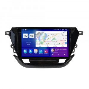 Navigatie dedicata cu Android Opel Corsa F dupa 2019, 4GB RAM, Radio GPS Dual Zone, Display 2K QLED 9.5" Touchscreen, Internet Wi-Fi si slot SIM 4G, Bluetooth, MirrorLink, USB, Waze 105807