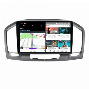 Navigatie dedicata cu Android Opel Insignia A 2008 - 2013, 12GB RAM, Radio GPS Dual Zone, Display 2K QLED 9.5" Touchscreen, Internet Wi-Fi si slot SIM 4G, Bluetooth, MirrorLink, USB, Waze 99507