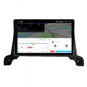 Navigatie dedicata cu Android Peugeot 5008 2017 - 2020, 4GB RAM, Radio GPS Dual Zone, Display 2K QLED 9.5" Touchscreen, Internet Wi-Fi si slot SIM 4G, Bluetooth, MirrorLink, USB, Waze 112097