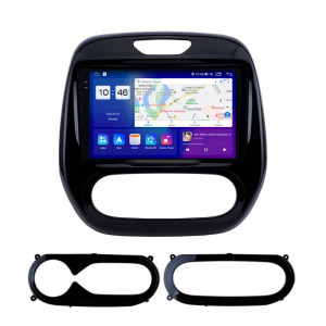 Navigatie dedicata cu Android Renault Captur I 2013 - 2020, 4GB RAM, Radio GPS Dual Zone, Display 2K QLED 9.5" Touchscreen, Internet Wi-Fi si slot SIM 4G, Bluetooth, MirrorLink, USB, Waze 104307