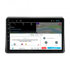 Navigatie dedicata cu Android Renault Master III 2020 - 2024, 2GB RAM, Radio GPS Dual Zone, Display HD IPS 10" Touchscreen, Internet Wi-Fi, Bluetooth, MirrorLink, USB, Waze 100587