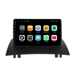 Navigatie dedicata cu Android Renault Megane II 2001 - 2009, 1GB RAM, Radio GPS Dual Zone, Display HD IPS 9" Touchscreen, Internet Wi-Fi, Bluetooth, MirrorLink, USB 100480047
