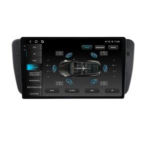 Navigatie dedicata cu Android Seat Ibiza IV 2008 - 2013, 12GB RAM, Radio GPS Dual Zone, Display 2K QLED 9.5" Touchscreen, Internet Wi-Fi si slot SIM 4G, Bluetooth, MirrorLink, USB, Waze 97997
