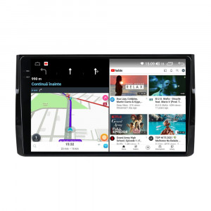 Navigatie dedicata cu Android Skoda Kodiaq dupa 2016, 12GB RAM, Radio GPS Dual Zone, Display 2K QLED 10.36" Touchscreen, Internet Wi-Fi si slot SIM 4G, Bluetooth, MirrorLink, USB, Waze 99467