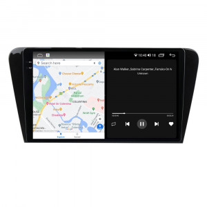 Navigatie dedicata cu Android Skoda Octavia III 2013 - 2020, 8GB RAM, Radio GPS Dual Zone, Display 2K QLED 10.36" Touchscreen, Internet Wi-Fi si slot SIM 4G, Bluetooth, MirrorLink, USB, Waze 106577