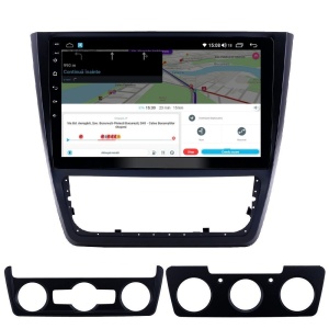 Navigatie dedicata cu Android Skoda Yeti 2009 - 2018, 4GB RAM, Radio GPS Dual Zone, Display HD QLED 10" Touchscreen, Internet Wi-Fi si slot SIM 4G, Bluetooth, MirrorLink, USB 100266807