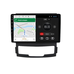 Navigatie dedicata cu Android Ssangyong Korando 2010 - 2013, 2GB RAM, Radio GPS Dual Zone, Display HD IPS 9" Touchscreen, Internet Wi-Fi, Bluetooth, MirrorLink, USB 100519917