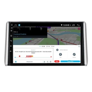 Navigatie dedicata cu Android Suzuki Across dupa 2020, 2GB RAM, Radio GPS Dual Zone, Display HD QLED 10" Touchscreen, Internet Wi-Fi si slot SIM 4G, Bluetooth, MirrorLink, USB 100291557