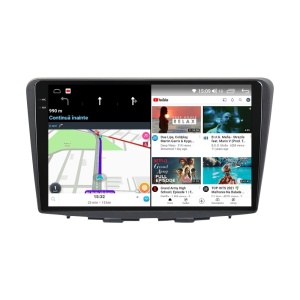 Navigatie dedicata cu Android Suzuki Baleno dupa 2016, 4GB RAM, Radio GPS Dual Zone, Display 2K QLED 9.5" Touchscreen, Internet Wi-Fi si slot SIM 4G, Bluetooth, MirrorLink, USB 100006387