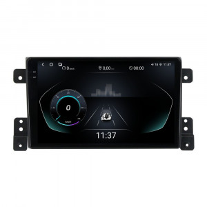 Navigatie dedicata cu Android Suzuki Grand Vitara 2005 - 2015, 12GB RAM, Radio GPS Dual Zone, Display 2K QLED 9.5" Touchscreen, Internet Wi-Fi si slot SIM 4G, Bluetooth, MirrorLink, USB, Waze 96187