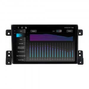 Navigatie dedicata cu Android Suzuki Grand Vitara 2005 - 2015, 12GB RAM, Radio GPS Dual Zone, Display 2K QLED 9.5" Touchscreen, Internet Wi-Fi si slot SIM 4G, Bluetooth, MirrorLink, USB, Waze 98047