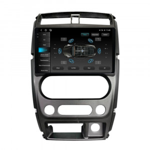 Navigatie dedicata cu Android Suzuki Jimny 2005 - 2018, 12GB RAM, Radio GPS Dual Zone, Display 2K QLED 9.5" Touchscreen, Internet Wi-Fi si slot SIM 4G, Bluetooth, MirrorLink, USB, Waze 98357