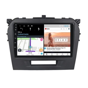 Navigatie dedicata cu Android Suzuki Vitara dupa 2015, 2GB RAM, Radio GPS Dual Zone, Display HD IPS 9" Touchscreen, Internet Wi-Fi, Bluetooth, MirrorLink, USB 100511337