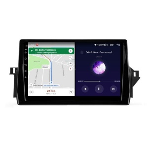 Navigatie dedicata cu Android Toyota Camry dupa 2021, 2GB RAM, Radio GPS Dual Zone, Display HD QLED 10" Touchscreen, Internet Wi-Fi si slot SIM 4G, Bluetooth, MirrorLink, USB 100273437