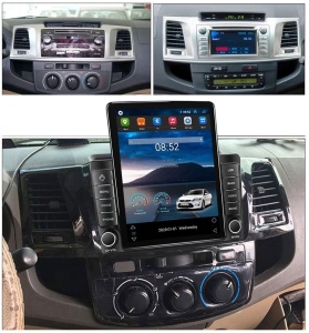 Navigatie dedicata cu Android Toyota Hilux VII 2004 - 2015, 1GB RAM, Radio GPS Dual Zone, Touchscreen IPS 9.7" HD tip Tesla, Internet Wi-Fi, Bluetooth, MirrorLink, USB 100492197