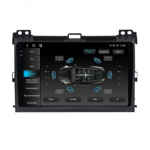 Navigatie dedicata cu Android Toyota Land Cruiser Prado J120 2002 - 2010, 12GB RAM, Radio GPS Dual Zone, Display 2K QLED 9.5" Touchscreen, Internet Wi-Fi si slot SIM 4G, Bluetooth, MirrorLink, USB, Waze 98687