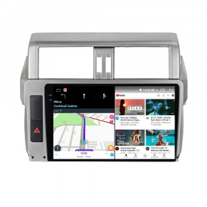 Navigatie dedicata cu Android Toyota Land Cruiser Prado J150 2013 - 2017, 8GB RAM, Radio GPS Dual Zone, Display 2K QLED 10.36" Touchscreen, Internet Wi-Fi si slot SIM 4G, Bluetooth, MirrorLink, USB, Waze 111087