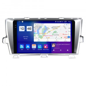 Navigatie dedicata cu Android Toyota Prius 2009 - 2015, 8GB RAM, Radio GPS Dual Zone, Display 2K QLED 9.5" Touchscreen, Internet Wi-Fi si slot SIM 4G, Bluetooth, MirrorLink, USB, Waze 106667