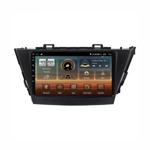Navigatie dedicata cu Android Toyota Prius Plus W4 2011 - 2021, 8GB RAM, Radio GPS Dual Zone, Display HD QLED 9" Touchscreen, Internet Wi-Fi si slot SIM 4G, Bluetooth, MirrorLink, USB