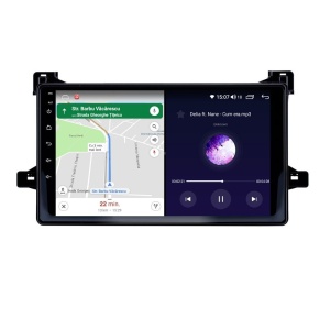 Navigatie dedicata cu Android Toyota Prius W5 dupa 2015, 2GB RAM, Radio GPS Dual Zone, Display HD QLED 9" Touchscreen, Internet Wi-Fi si slot SIM 4G, Bluetooth, MirrorLink, USB 100273527
