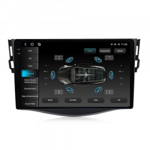 Navigatie dedicata cu Android Toyota Rav4 III 2005 - 2013, 12GB RAM, Radio GPS Dual Zone, Display 2K QLED 9.5" Touchscreen, Internet Wi-Fi si slot SIM 4G, Bluetooth, MirrorLink, USB, Waze 98087