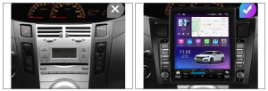 Navigatie dedicata cu Android Toyota Yaris 2006 - 2011, 4GB 54547
