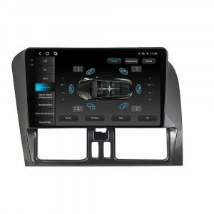 Navigatie dedicata cu Android Volvo XC60 I 2014 - 2017, 12GB RAM, Radio GPS Dual Zone, Display 2K QLED 9.5" Touchscreen, Internet Wi-Fi si slot SIM 4G, Bluetooth, MirrorLink, USB, Waze 98387