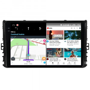 Navigatie dedicata cu Android VW Arteon dupa 2017, 4GB RAM, Radio GPS Dual Zone, Display 2K QLED 9.5" Touchscreen, Internet Wi-Fi si slot SIM 4G, Bluetooth, MirrorLink, USB, Waze 109867