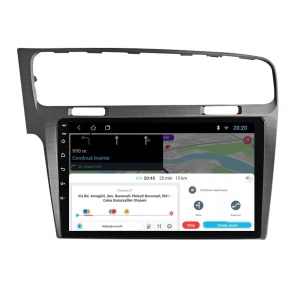 Navigatie dedicata cu Android VW Golf VII 2012 - 2019, argintiu, 2GB RAM, Radio GPS Dual Zone, Display HD IPS 10" Touchscreen, Internet Wi-Fi, Bluetooth, MirrorLink, USB 100511457