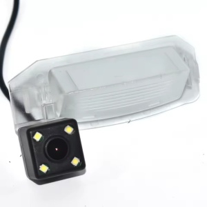 Camera marsarier dedicata Citroen C-Crosser 2007 - 2012 tip lampa numar, AHD 720P, Night Vision, rezistenta la apa si praf, cablu video 6m 100010658