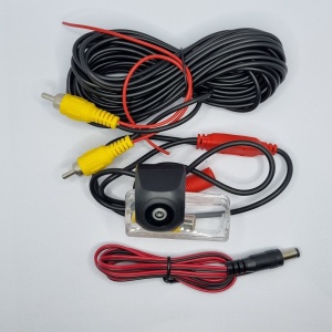 Camera marsarier dedicata Peugeot 206 1998 - 2014 tip lampa numar, AHD 720P, Night Vision, rezistenta la apa si praf, cablu video 6m 100009358