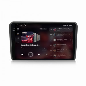 Navigatie dedicata cu Android Audi A3 (8P1) 2003 - 2013, 12GB RAM, Radio GPS Dual Zone, Display 2K QLED 9.5" Touchscreen, Internet Wi-Fi si slot SIM 4G, Bluetooth, MirrorLink, USB, Waze 95528