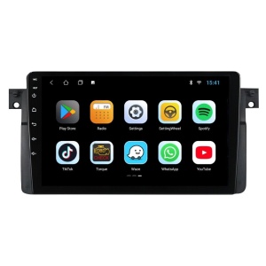 Navigatie dedicata cu Android BMW Seria 3 (E46) 1997 - 2005, 2GB RAM, Radio GPS Dual Zone, Display HD IPS 9" Touchscreen, Internet Wi-Fi, Bluetooth, MirrorLink, USB 100480578