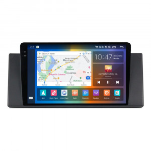 Navigatie dedicata cu Android BMW Seria 5 (E39) 1995 - 2003, 8GB RAM, Radio GPS Dual Zone, Display 2K QLED 9.5" Touchscreen, Internet Wi-Fi si slot SIM 4G, Bluetooth, MirrorLink, USB, Waze 106288