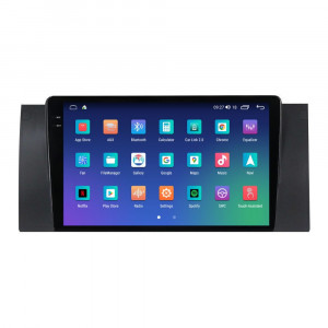 Navigatie dedicata cu Android BMW X5 (E53) 2000 - 2006, 8GB RAM, Radio GPS Dual Zone, Display 2K QLED 9.5" Touchscreen, Internet Wi-Fi si slot SIM 4G, Bluetooth, MirrorLink, USB, Waze 110048