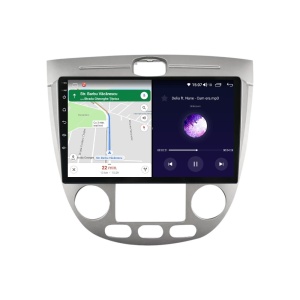 Navigatie dedicata cu Android Chevrolet Lacetti 2003 - 2010, clima automata, 4GB RAM, Radio GPS Dual Zone, Display HD QLED 9" Touchscreen, Internet Wi-Fi si slot SIM 4G, Bluetooth, MirrorLink, USB 100282038