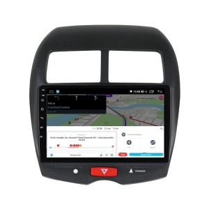 Navigatie dedicata cu Android Citroen C4 Aircross 2012 - 2017, 2GB RAM, Radio GPS Dual Zone, Display HD QLED 10" Touchscreen, Internet Wi-Fi si slot SIM 4G, Bluetooth, MirrorLink, USB 100290888