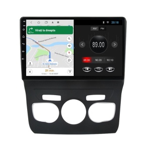 Navigatie dedicata cu Android Citroen C4 II 2009 - 2018, clima automata, 1GB RAM, Radio GPS Dual Zone, Display HD IPS 10" Touchscreen, Internet Wi-Fi, Bluetooth, MirrorLink, USB 100527798