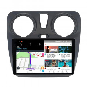 Navigatie dedicata cu Android Dacia Dokker dupa 2012, 8GB RAM, Radio GPS Dual Zone, Display 2K QLED 9.5" Touchscreen, Internet Wi-Fi si slot SIM 4G, Bluetooth, MirrorLink, USB, Waze 111228
