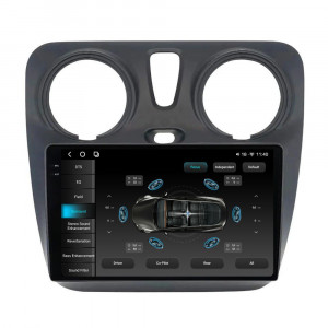 Navigatie dedicata cu Android Dacia Lodgy dupa 2012, 12GB RAM, Radio GPS Dual Zone, Display 2K QLED 9.5" Touchscreen, Internet Wi-Fi si slot SIM 4G, Bluetooth, MirrorLink, USB, Waze 98828
