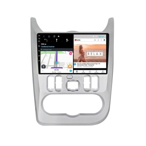 Navigatie dedicata cu Android Dacia Logan I 2008 - 2013, 1GB RAM, Radio GPS Dual Zone, Display HD IPS 9" Touchscreen, Internet Wi-Fi, Bluetooth, MirrorLink, USB 100508808