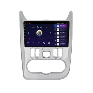 Navigatie dedicata cu Android Dacia Logan I 2008 - 2013, 2GB RAM, Radio GPS Dual Zone, Display HD QLED 9" Touchscreen, Internet Wi-Fi si slot SIM 4G, Bluetooth, MirrorLink, USB 100255158