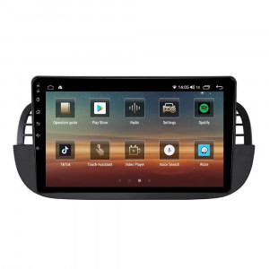 Navigatie dedicata cu Android Fiat 500 2007 - 2015, negru, 8GB 57728