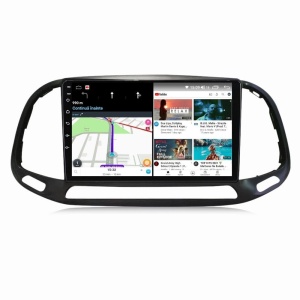 Navigatie dedicata cu Android Fiat Doblo dupa 2015, 2GB RAM, Radio GPS Dual Zone, Display HD QLED 9" Touchscreen, Internet Wi-Fi si slot SIM 4G, Bluetooth, MirrorLink, USB 100271988