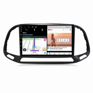 Navigatie dedicata cu Android Fiat Doblo dupa 2015, 2GB RAM, Radio GPS Dual Zone, Display HD IPS 9" Touchscreen, Internet Wi-Fi, Bluetooth, MirrorLink, USB 100512438