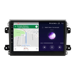 Navigatie dedicata cu Android Fiat Ducato dupa 2022, 4GB RAM, Radio GPS Dual Zone, Display HD IPS 9" Touchscreen, Internet Wi-Fi, Bluetooth, MirrorLink, USB - Img 6