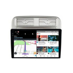 Navigatie dedicata cu Android Fiat Punto 199 / Grande Punto 2005 - 2010, 12GB RAM, Radio GPS Dual Zone, Display 2K QLED 9.5" Touchscreen, Internet Wi-Fi si slot SIM 4G, Bluetooth, MirrorLink, USB 100044808